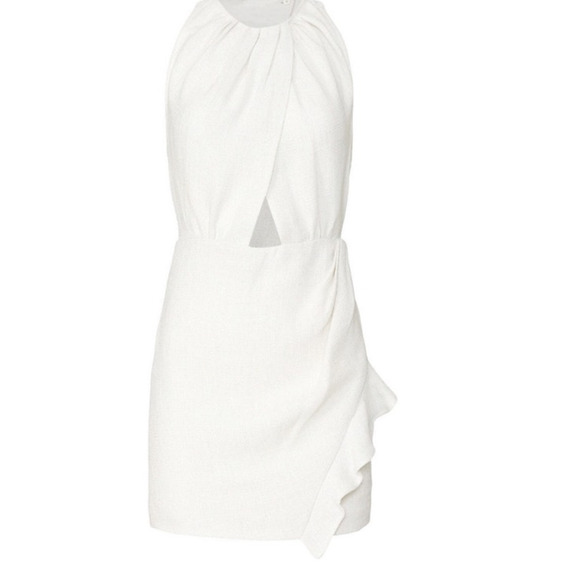 Iro Yasmina Cutout Mini Dress Size 36 or US Size 4 - Picture 2 of 12